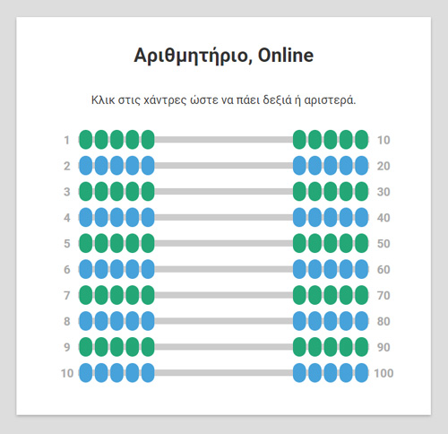 Αριθμητήριο, Web App