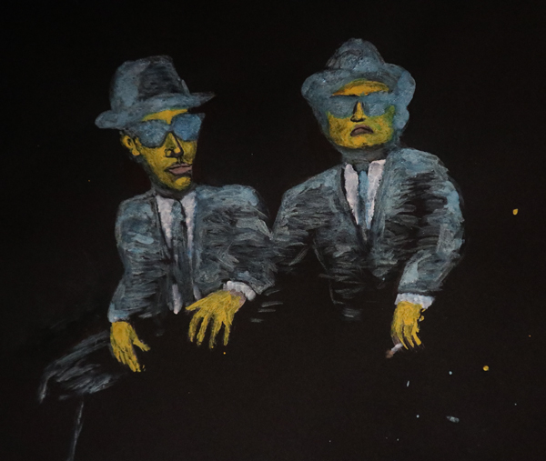 Yellow Blues Brothers, Illustation