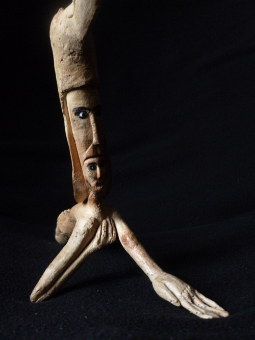 To go to Carnival?, Ξυλογλυπτική, wood carving