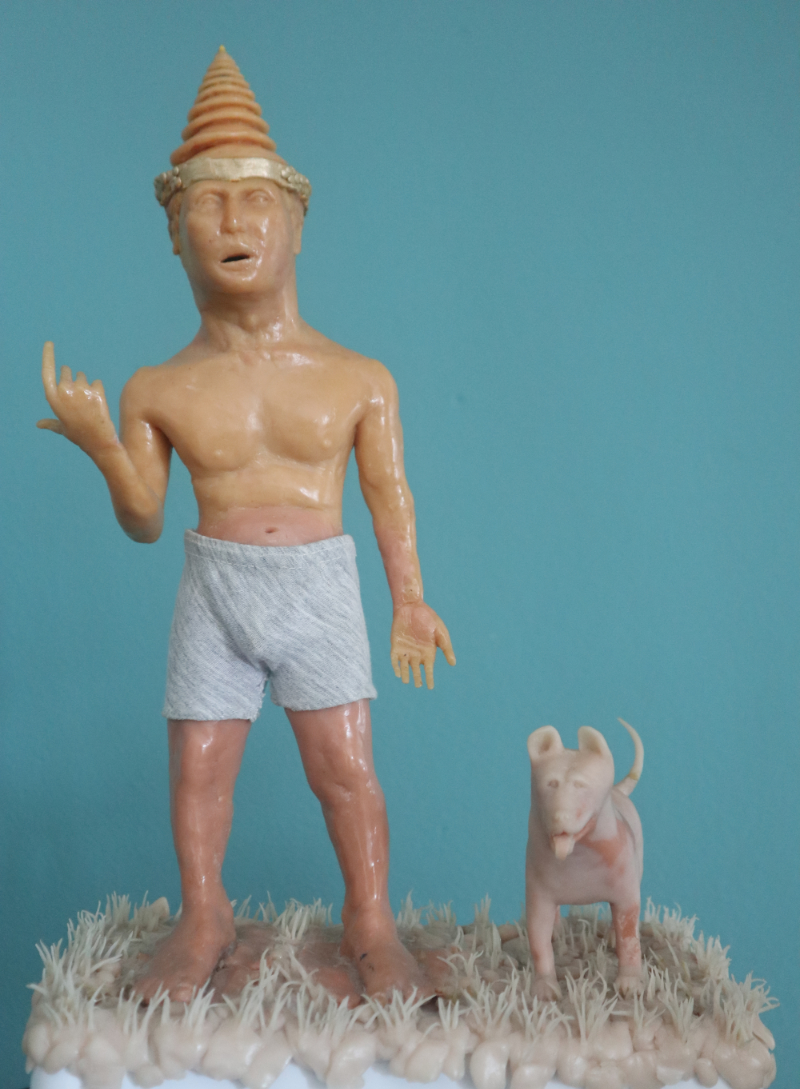 Odysseus or Mesopotamian Fire, Sculpture - Installation