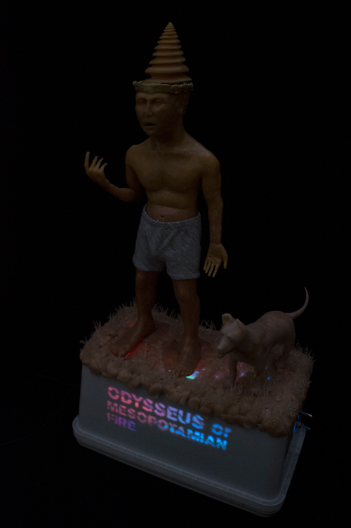 Odysseus or Mesopotamian Fire, Sculpture
