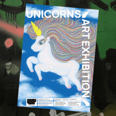 Unicorns Art Exhibition, posters