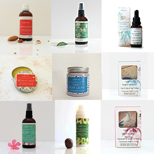 Soma beauty products packaging