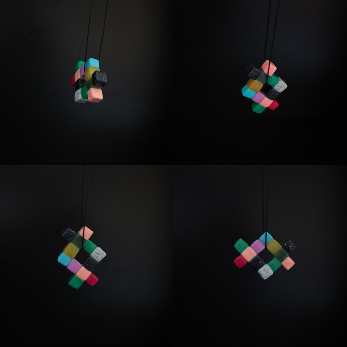 Cubes, Tre, jewelry by alex tade